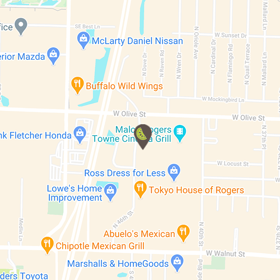 Rogers Location Map