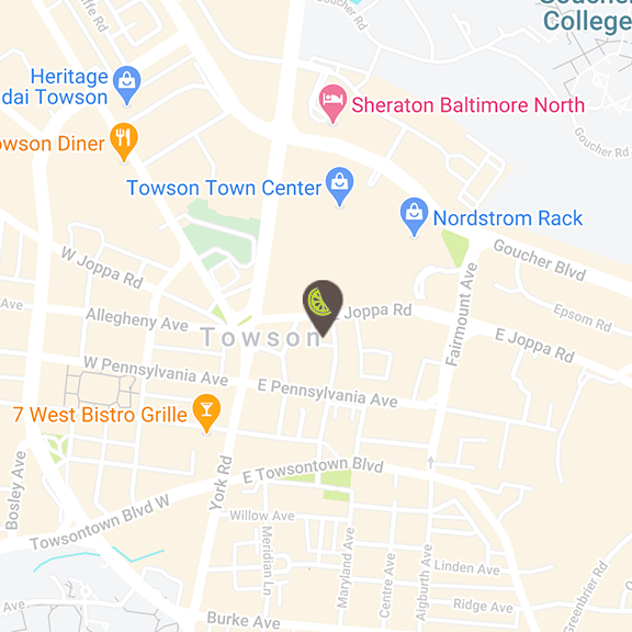 Towson Location Map