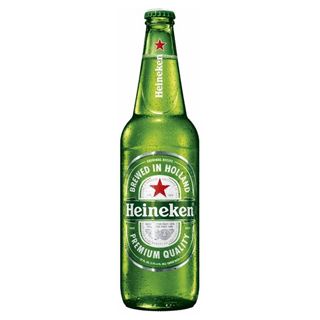 Heineken at On The Border: A full-bodied premium lager with deep golden color, light fruity aroma, a mild bitter taste and a balanced hop aroma.