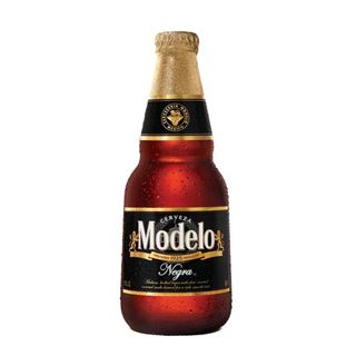 Modelo Negra at On The Border: Modelo Negra Mexican Beer, the original Modelo beer, is a Munich Dunkel-style dark lager beer with rich flavor and a remarkably smooth taste.