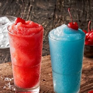Kids Border Blast: Frozen blended treats with a blast of flavor. Pick from cherry or blue raspberry.