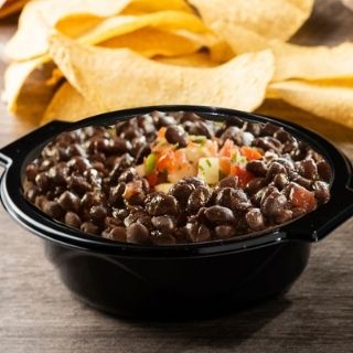 Black Beans: An individual side or a quart of black beans.