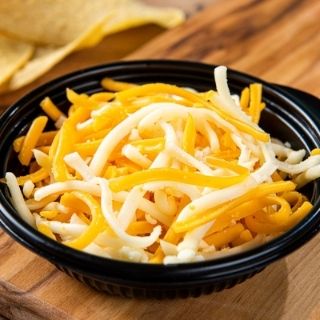 Side of Mexican Cheese: An individual side or quart of mixed cheese.