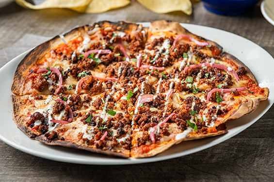 Authentic Mexican Chorizo Pizza